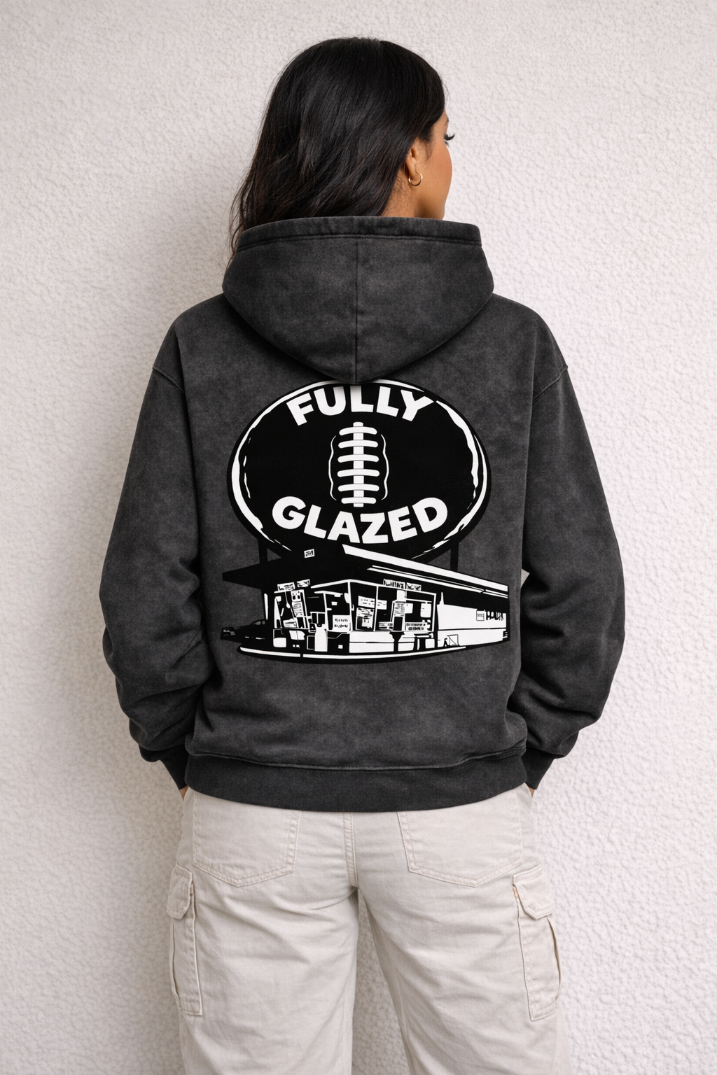 Glaze hoodie back