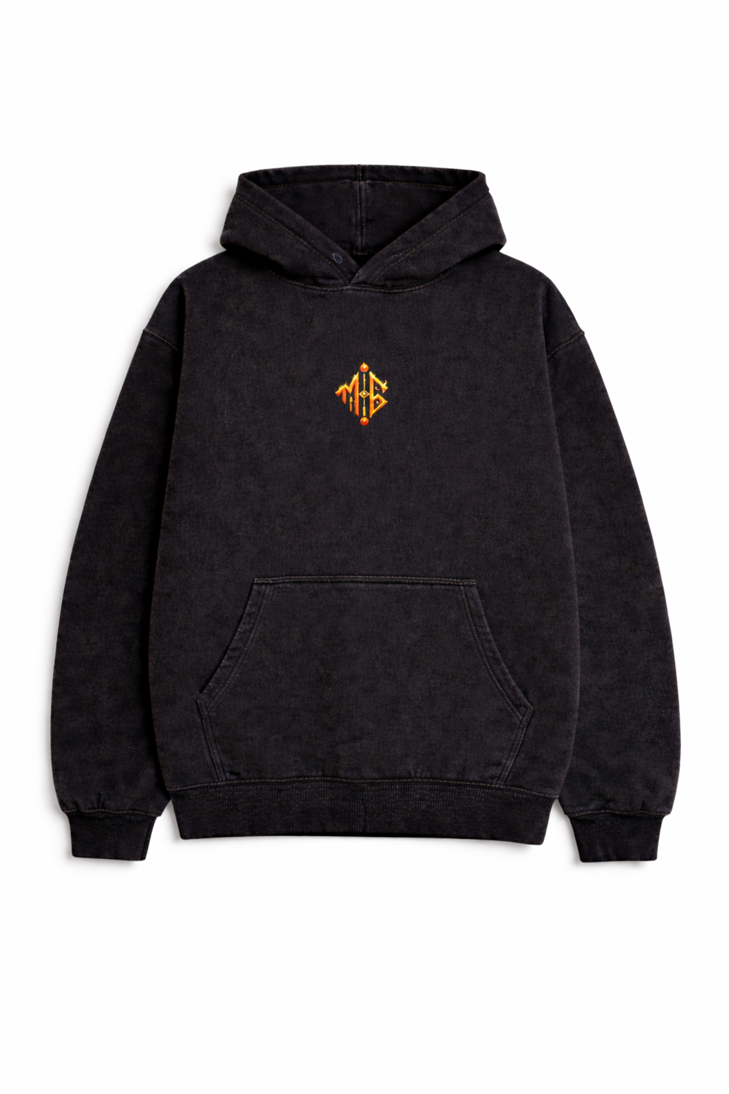 M16SKELLY hoodie back