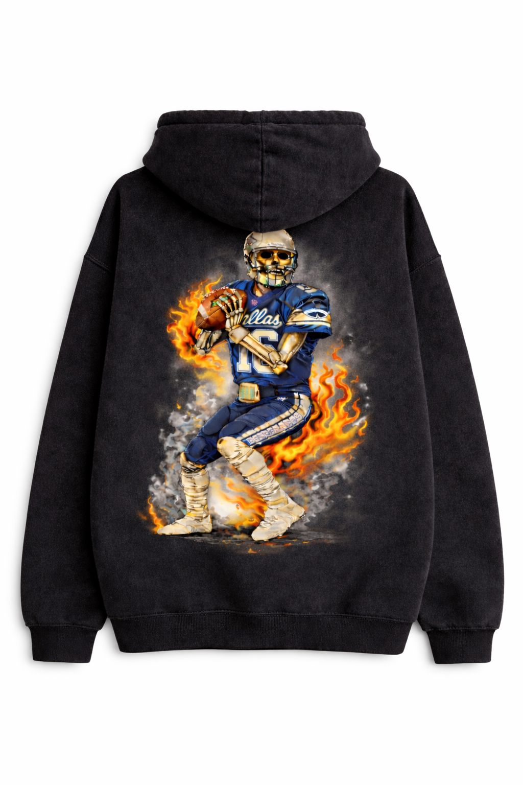 M16SKELLY hoodie front
